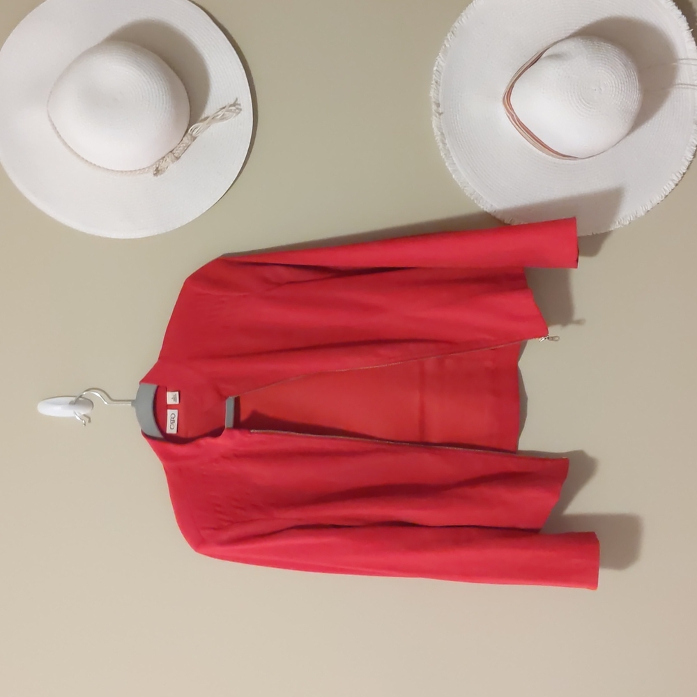 Red Velvet Blazer Jacket